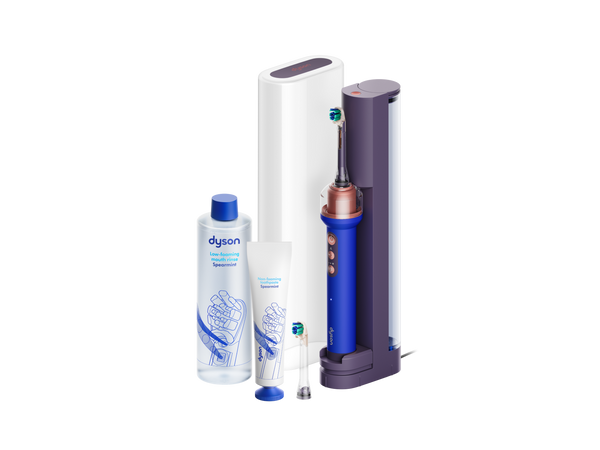 Brosse à dents Dyson CameraJet™ avec jet interdentaire (Céramique Ultra bleue)